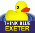 Think Blue Exeter logo