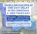 christmas and new years delays