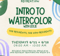 Watercolor with Leslie
