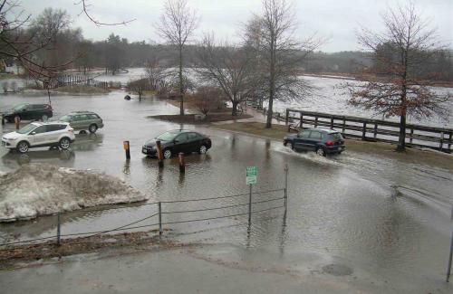 Flooded Stewart Park