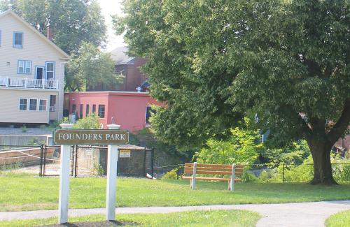 Founders Park Sign