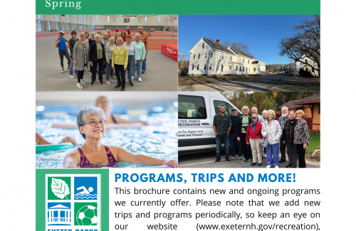 Spring Age Friendly Program Brochure