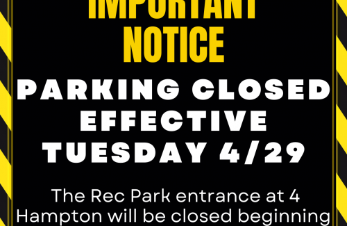 Parking Closed