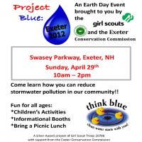 Project Blue Event flyer