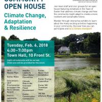 Climate Open House Flyer