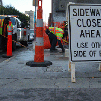 Downtown Sidewalk Construction