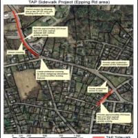 Epping Road, Winter Street, and Spring Street Sidewalk Construction Project