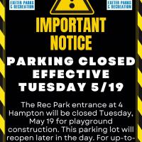 Parking Closed