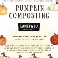 Pumpkin composting poster