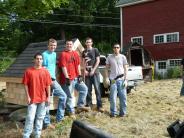 Image of SST Building Trades Students