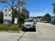 View of existing parking