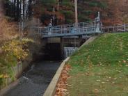 Dam at Water Treatment Facility