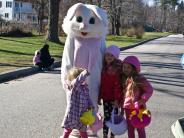 Bunny with Easter egg hunters