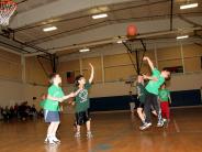 Children Playing Basketball