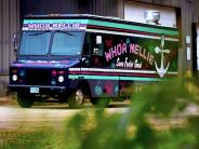 Woah Nellie food truck parked 