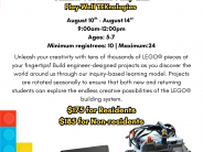 Summer Lego 5-7