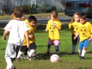 Children Playing Soccer