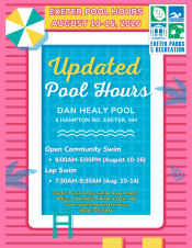 August Pool Hours