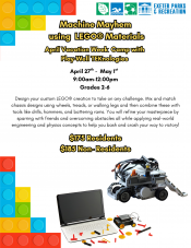 2026 Lego April Vacation Camp Flyer 