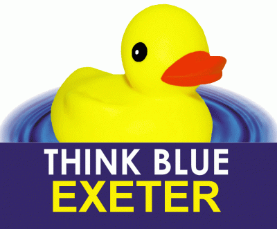 Think Blue Exeter logo
