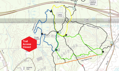 Temporary Closure to Commerce Way Trail Access