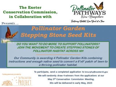 Pollinator seed kit flyer