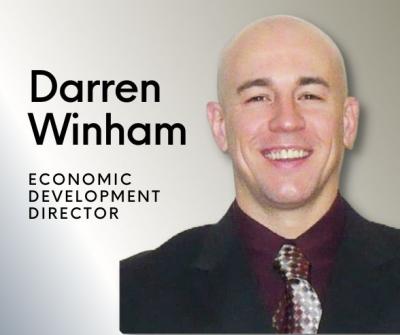 Photo of Darren Winham, economic Development Director