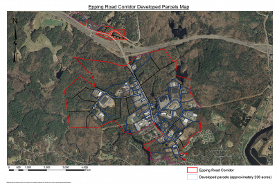 Epping Corridor Land Map