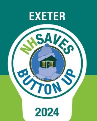 Exeter 2024 Button Up Logo