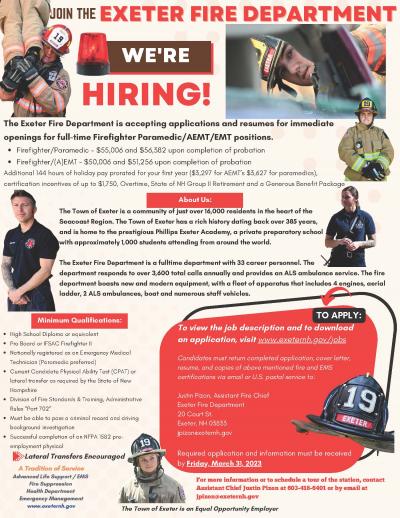 Employment Flyer