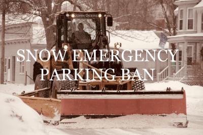 snow parking ban