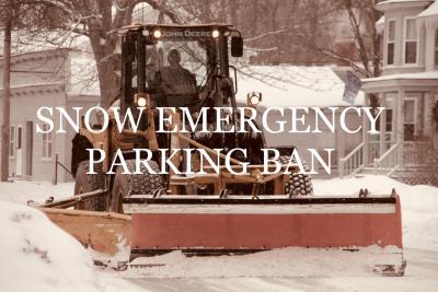 snow parking ban