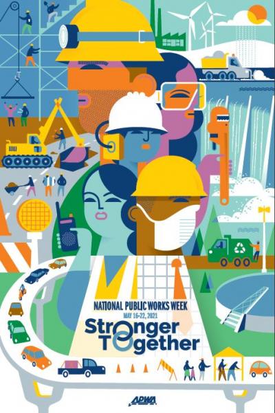 APWA public works week poster