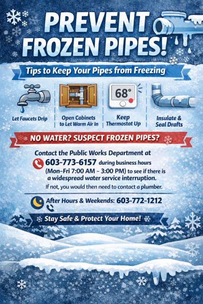 prevent frozen pipes