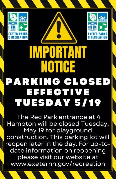 Parking Closed