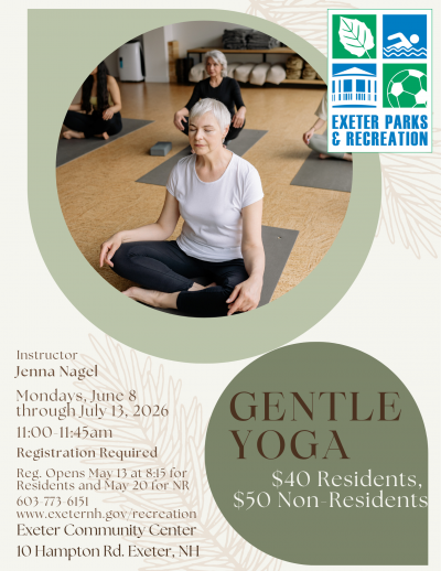 Gentle Yoga Summer session