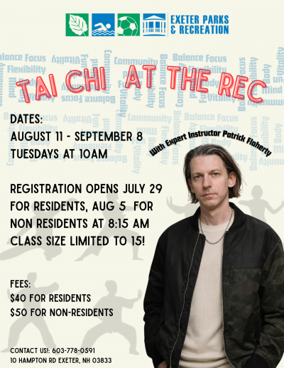Tai Chi at the Rec