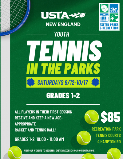 Fall Tennis in the parks