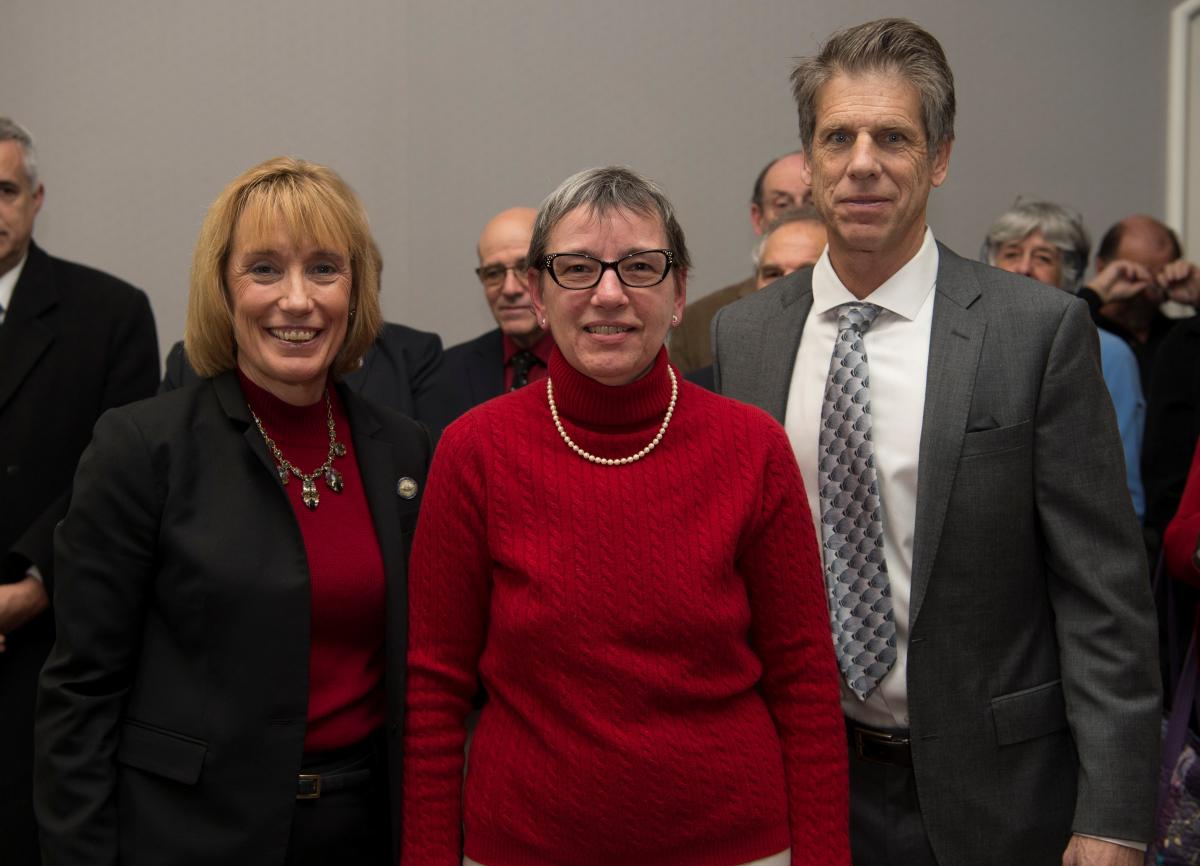 Governor Hassan with State Rep. Julie Gilman