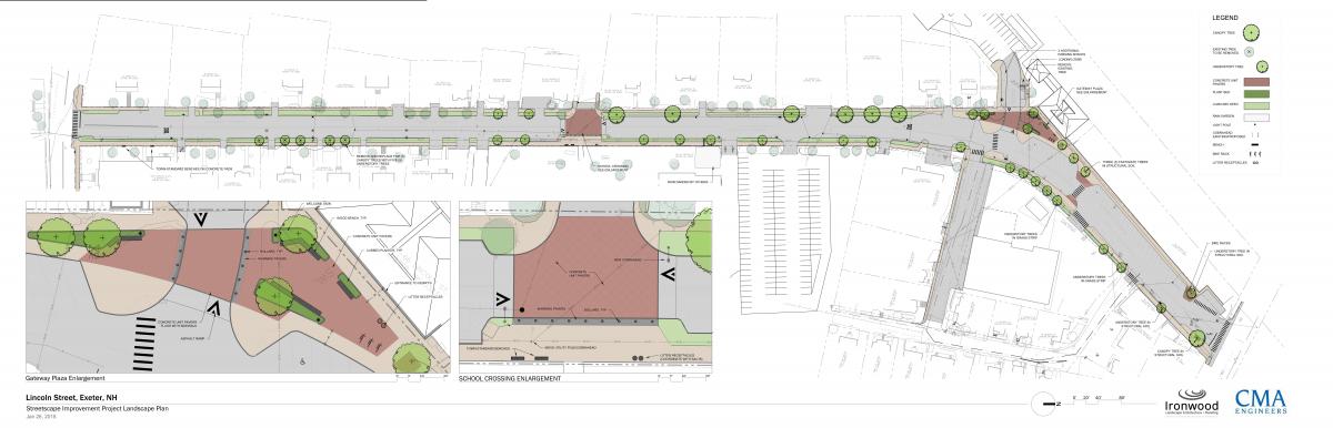 Lincoln Street Preliminary Landscape Plan - January 26, 2018