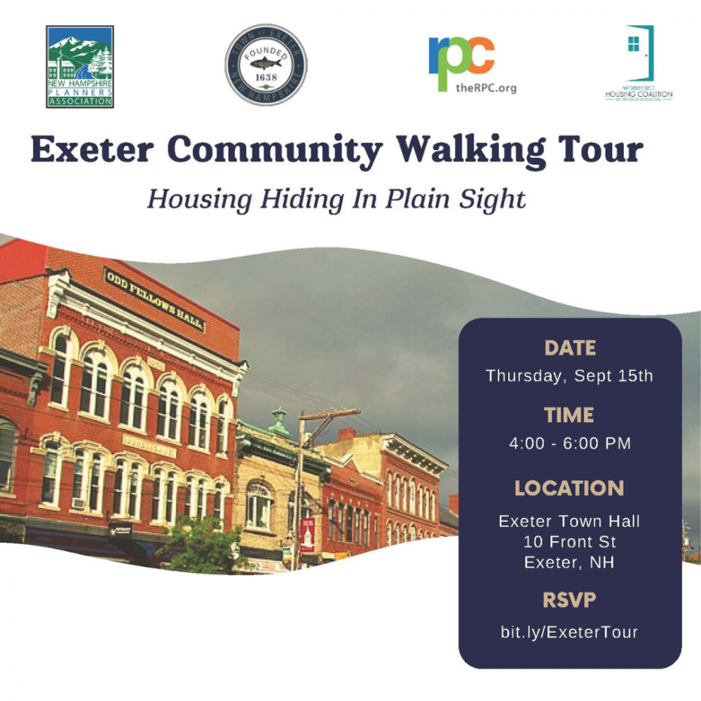 Exeter Community Walking Tour Housing Hiding In Plain Sight Town of Exeter New Hampshire