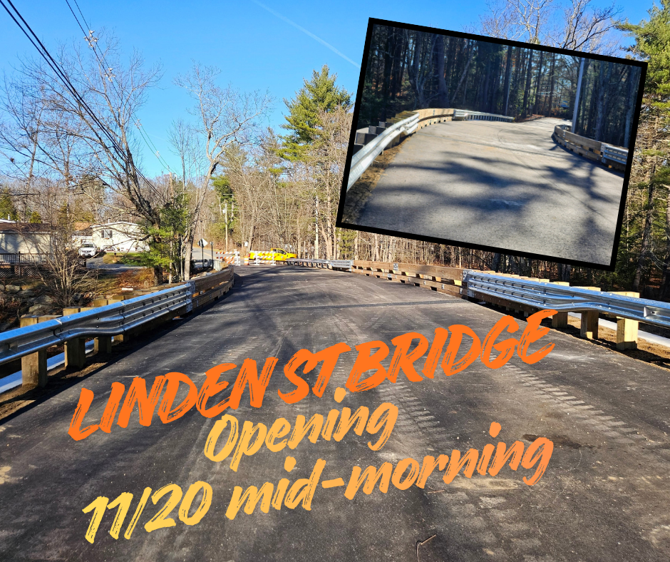 Bridge Opening 11/20 mid-morning