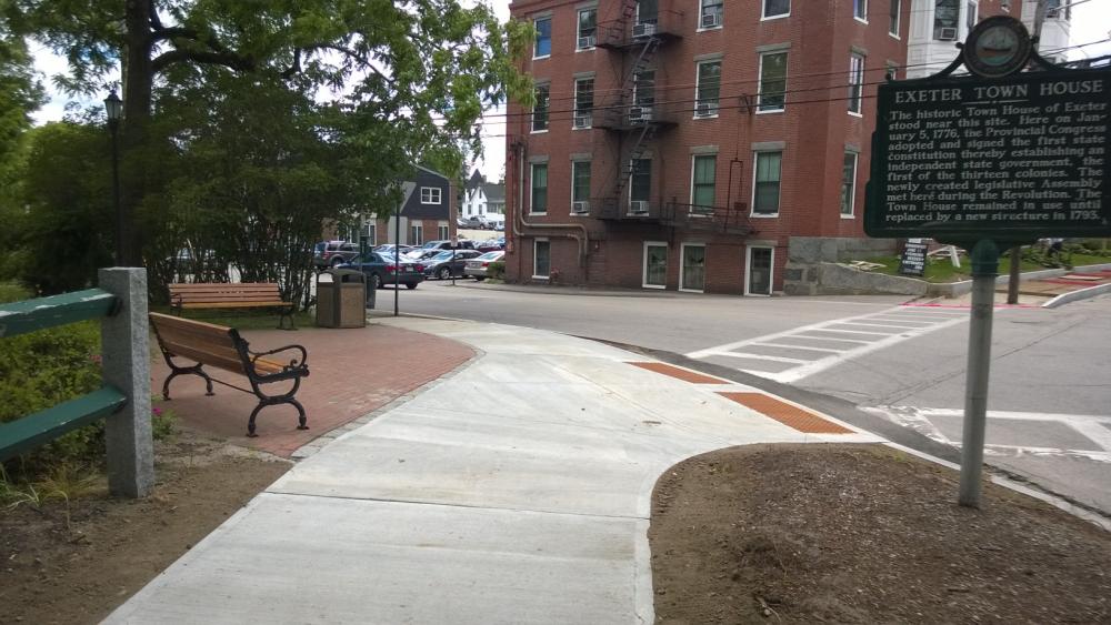 Downtown Sidewalk Replacement Project Town of Exeter New Hampshire