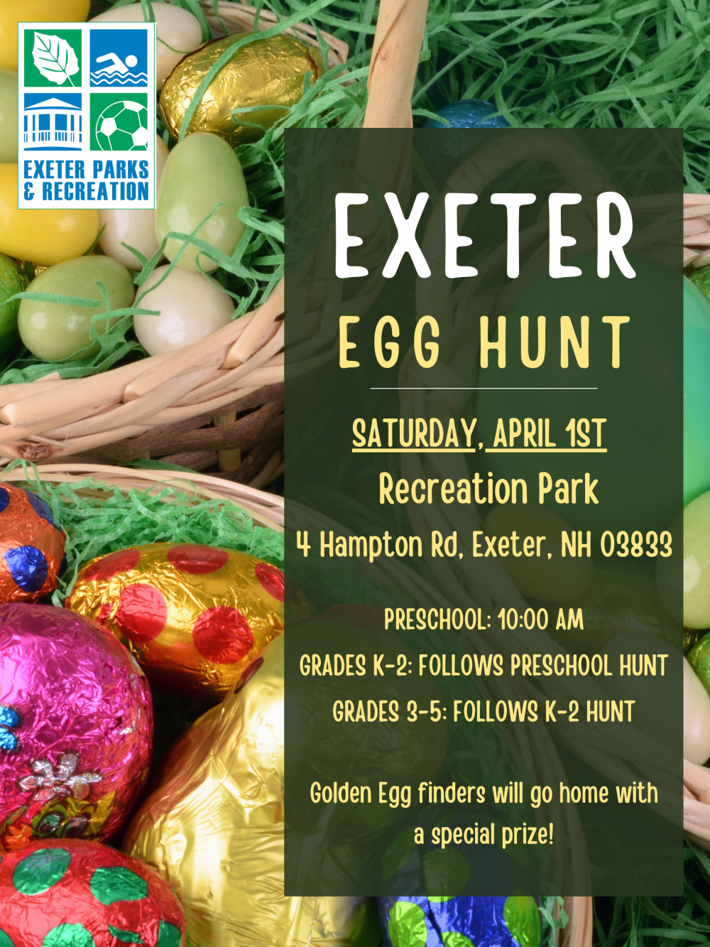 2023 Exeter Egg Hunt Town of Exeter New Hampshire Official Website
